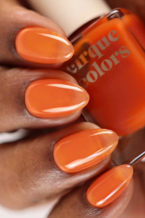 AMBER JELLY NAIL POLISH